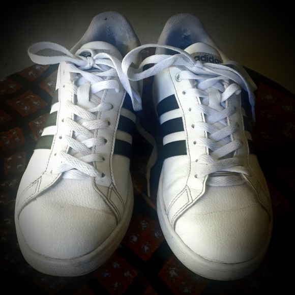 Adidas Men's Cloudfoam Ortholite Float Sneakers - Picture 9 of 10